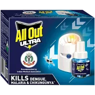 ALL OUT ULTRA COMBI | MOSQUITO KILLER | LIQUID VEPORISER | 1 PCS HEATER + 1 PCS REFILL PACK 