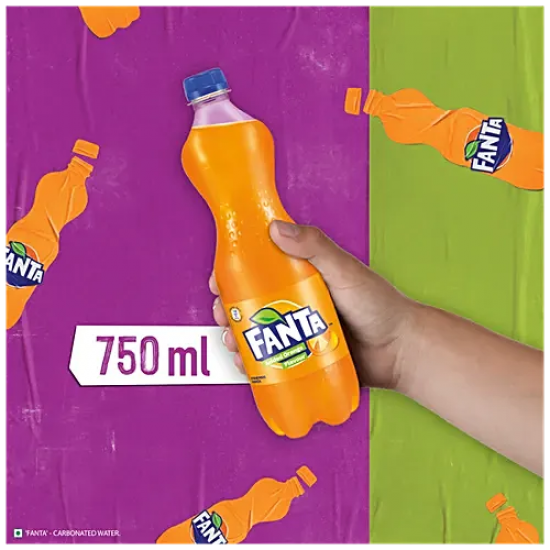 FANTA SOFT DRINK | ORANGE FLAVOURED | COLD DRINK | 750 ML