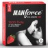 MANFORCE 1500 DOTS STRAWBERRY FLAVOURED CONDOMS 3 PCS PACK