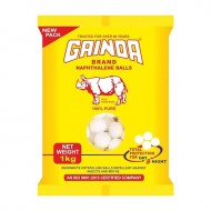 GAINDA NAPTHALENE BALLS | WHITE KAPOOR GOLI | 1 KG